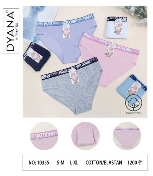 Majtki damskie Roz S/M-L/XL , Mix kolor Paczka 24 szt